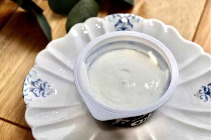 ヨーグルトがとろける