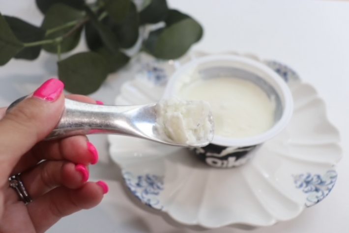 水っぽさが全くないヨーグルト