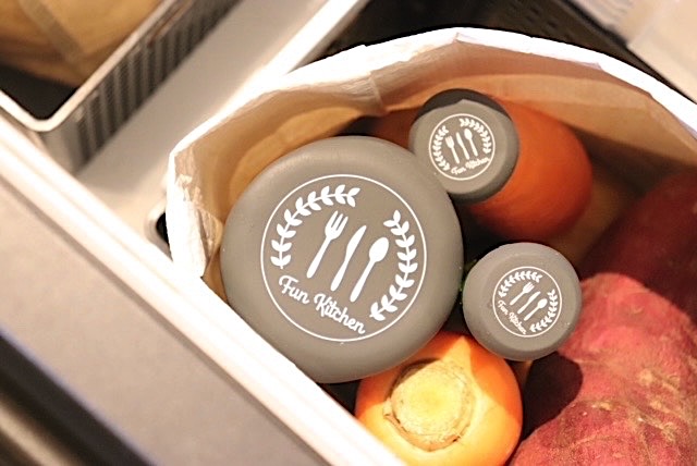 野菜室内もスッキリ