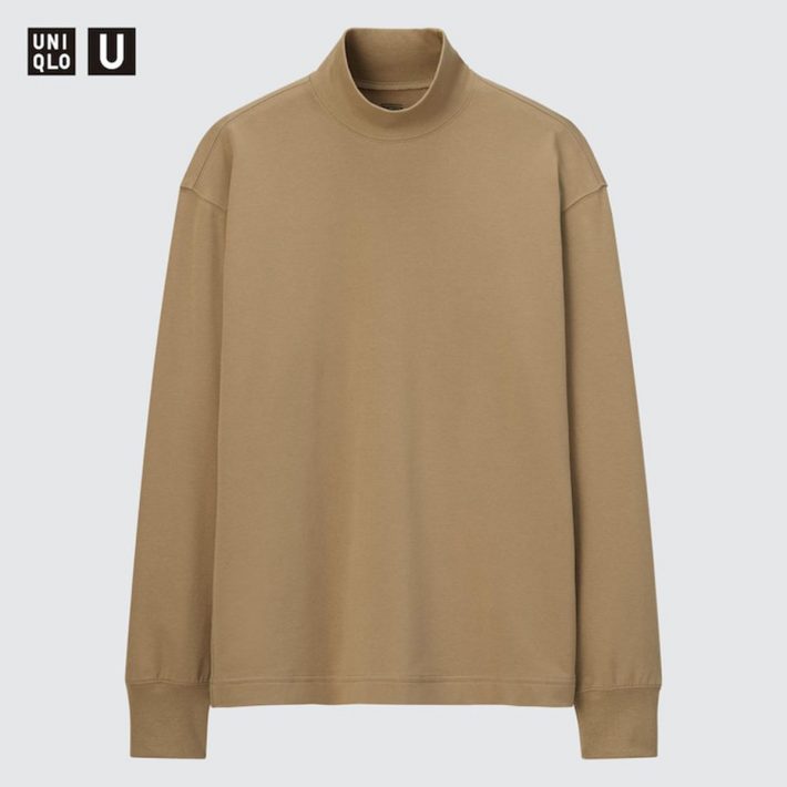 UNIQLO・ヒートテックコットンタートルネックT