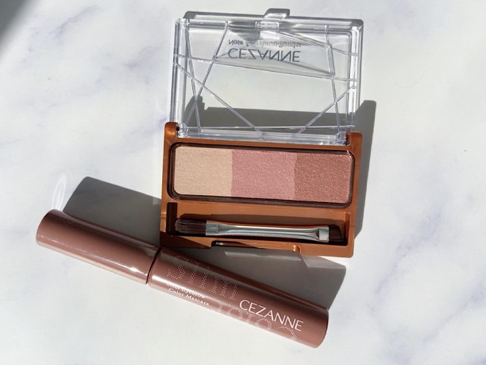 ノーズ&アイブロウパウダー「04 モーヴブラウン」／極細アイブロウマスカラ「C2 モーヴブラウン」