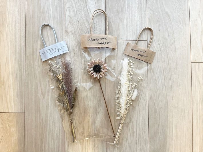 3COINSのドライフラワー