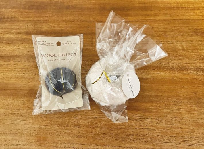 100円ショップのハロウィングッズ