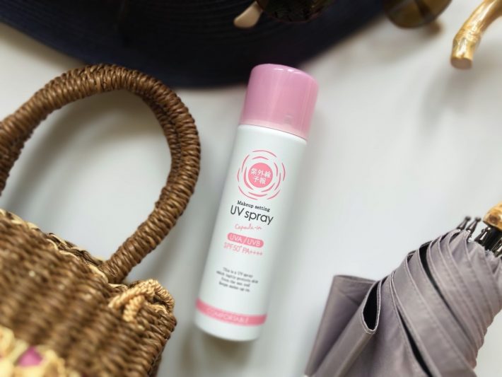 ついに日焼け止めスプレーの正解を発見、メイクの上からぬり直してもサラサラ