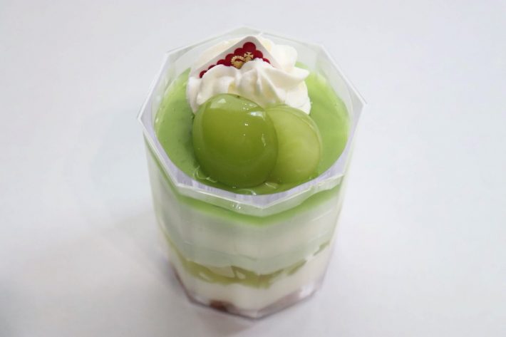 「山梨県産シャインマスカットのカップデザート」399円（税込み）