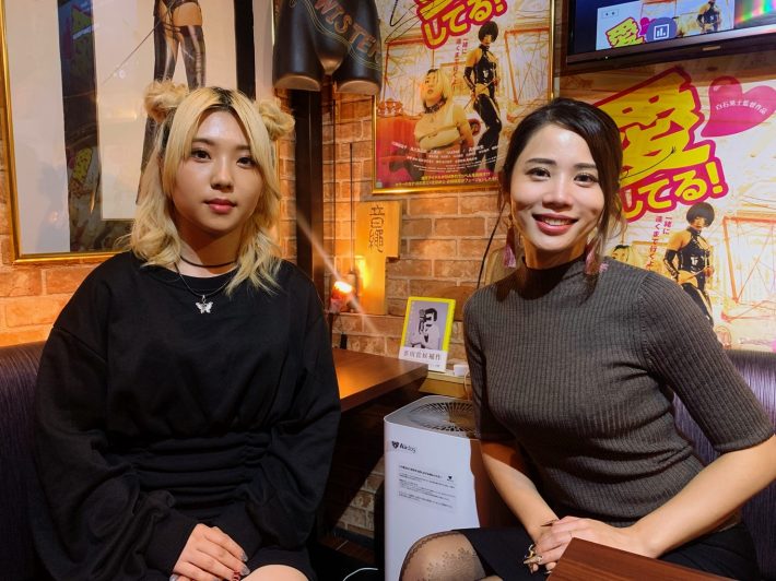 左から川瀬知佐子さん、鈴木涼美さん