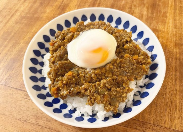 完成したドライカレー