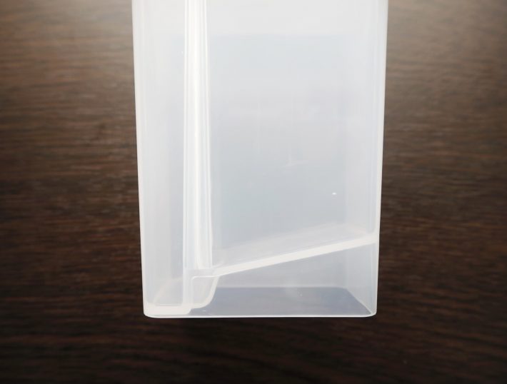 一定量の顆粒だしがたまる特殊構造