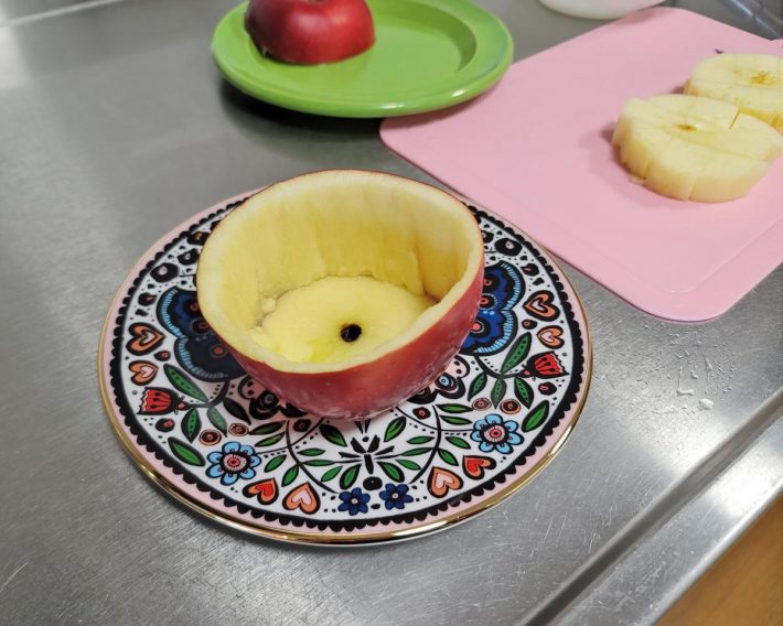 リンゴの器が完成