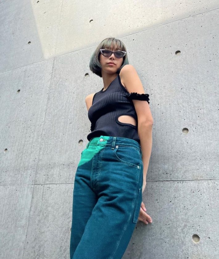 高校中退、スカウトされてモデルに