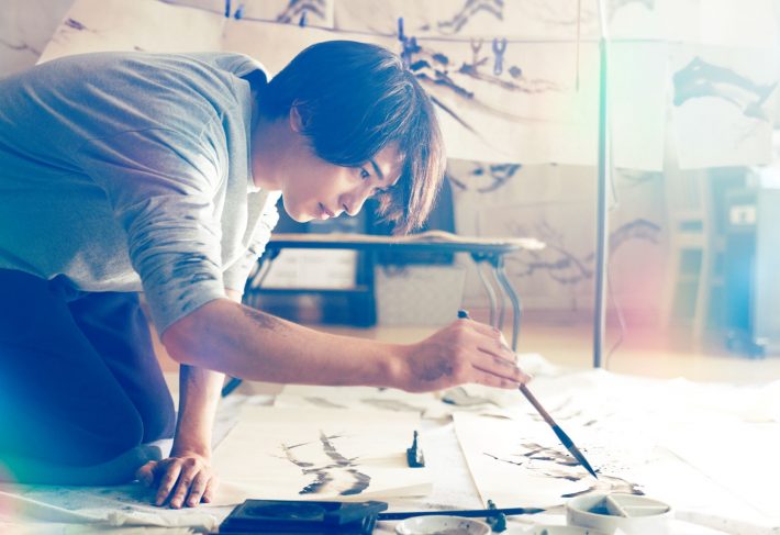 ©砥上裕將/講談社 ©2022映画「線は、僕を描く」製作委員会