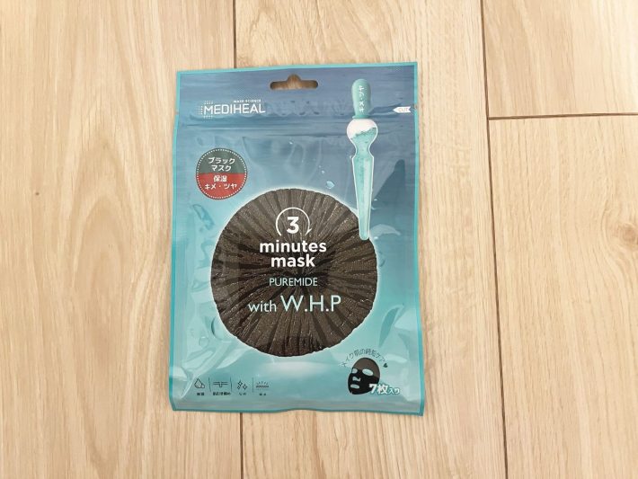 メディヒール「3ミニッツマスク ピュアマイドwithW.H.P」