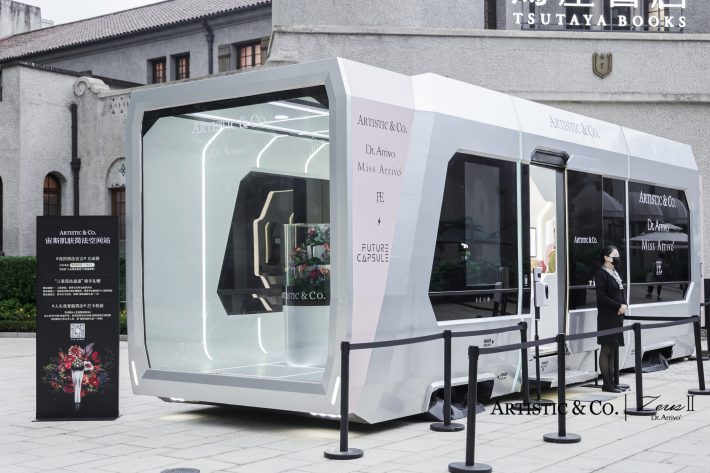 大型バスを使ったPOP UP体験店