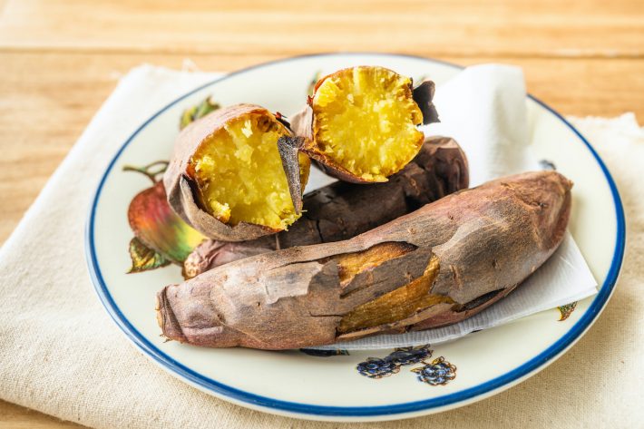 秋に焼き芋にハマる