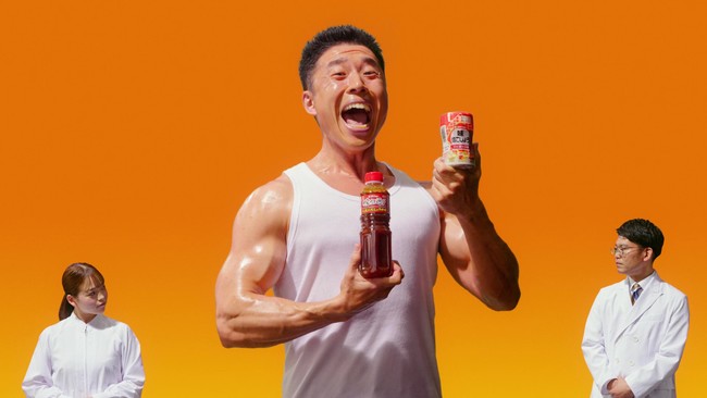 なかやまきんに君出演のダイショーCMは第4弾まで発表されている※ダイショーのリリースより