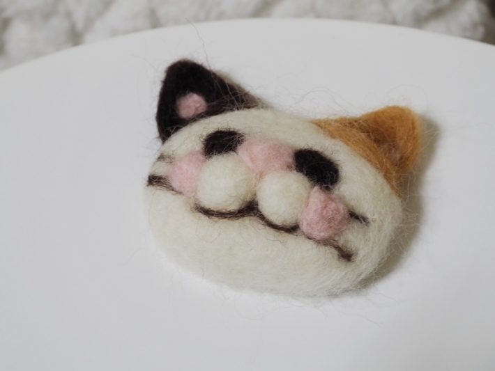 愛着が湧いてきた　羊毛フェルト