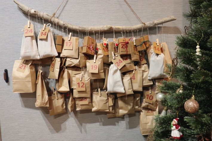 アドベントカレンダー完成