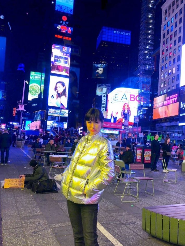 みさちゃすさん（NYにて撮影）