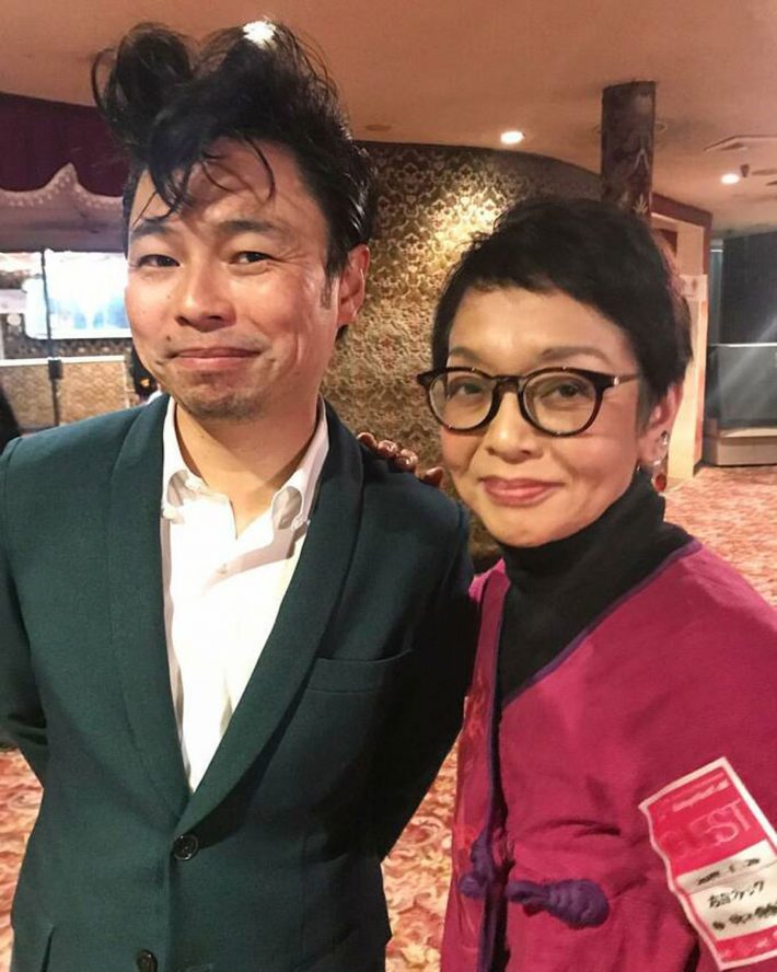 浜野謙太さんときょうこばぁばさん