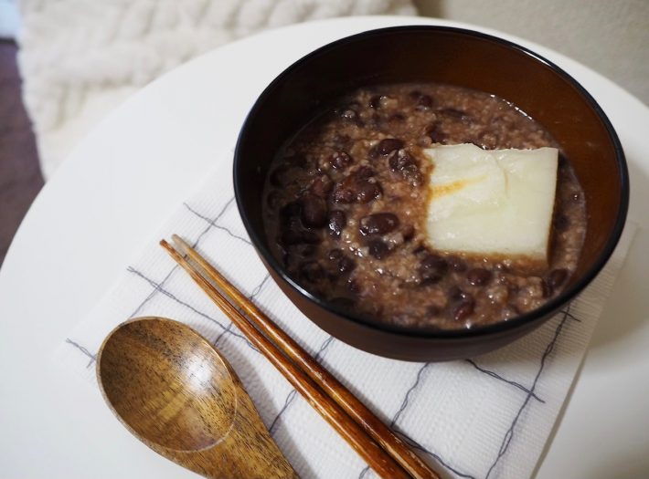 「発酵あんこ」で作ったおしるこ