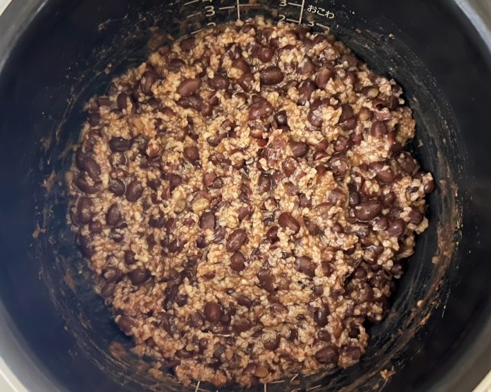 発酵あんこ8時間後完成