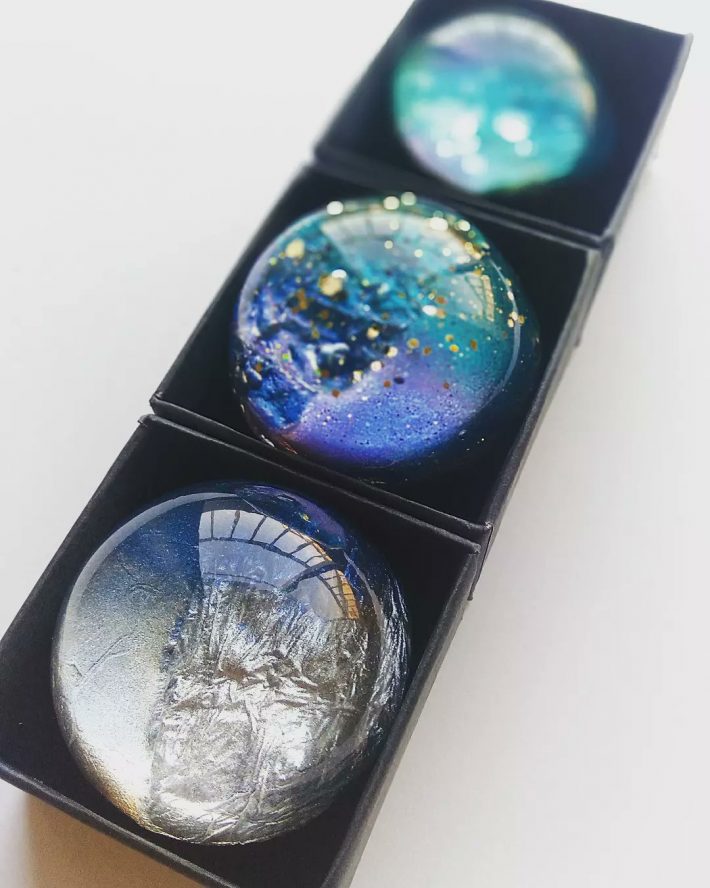 濡れれば濡れるほど透明感が出る