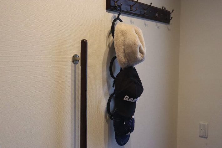 帽子スッキリ収納できる