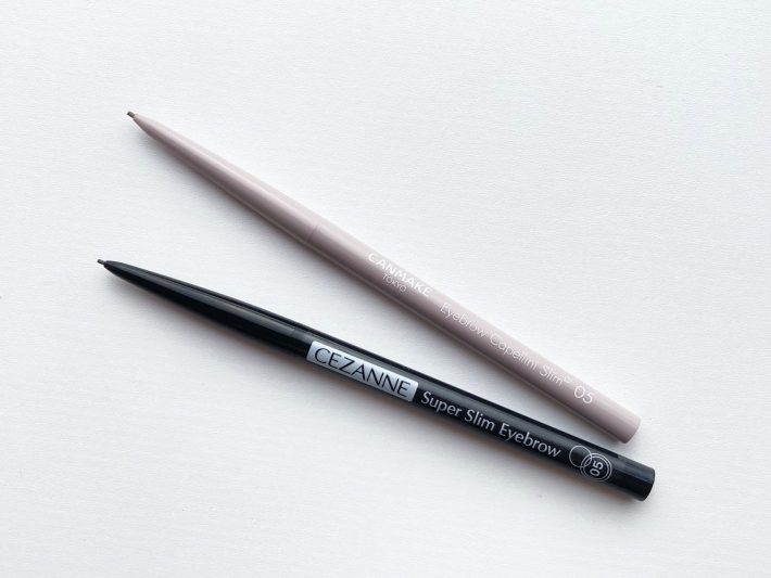 極細アイブロウ対決！キャンメイクの新作vsセザンヌのベスコス