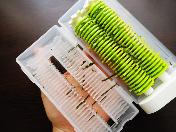 分解して丸洗いできる