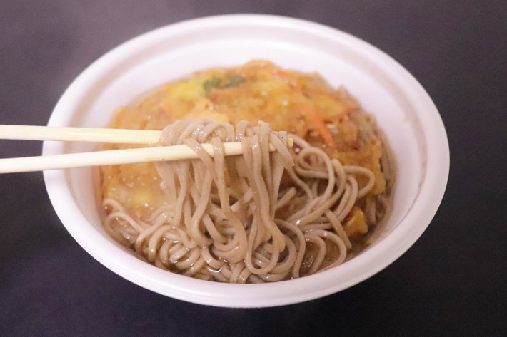 ローソン『海老かき揚げそば』