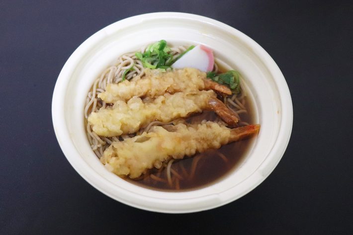 セブンイレブン『海老天二八そば3本入』