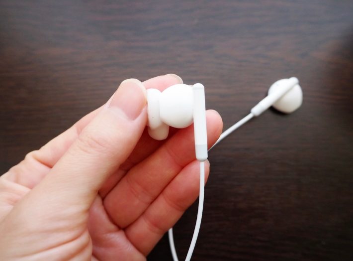 イヤホンの先端部分も掃除できる