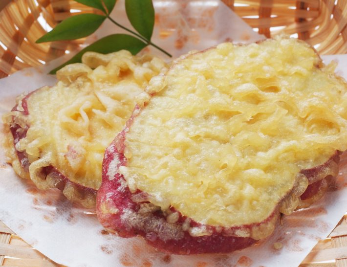 さつまいも　天ぷら　サツマイモ