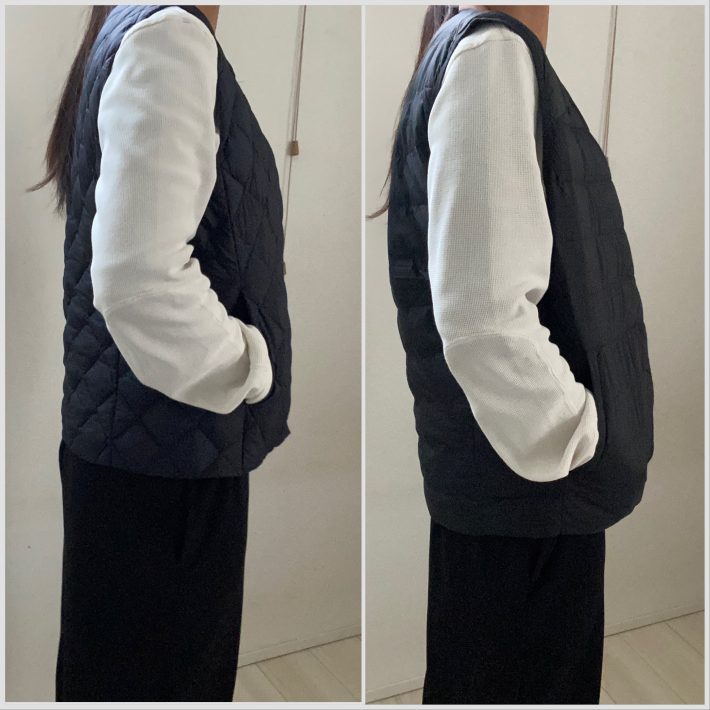 左：ユニクロ／右：ワークマン