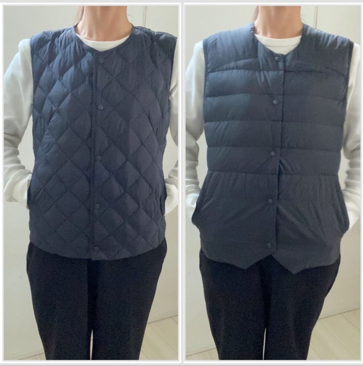 左：ユニクロ／右：ワークマン