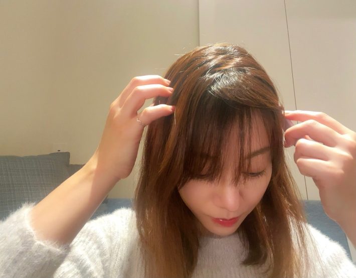 何度か同じ方向にとかすと◎