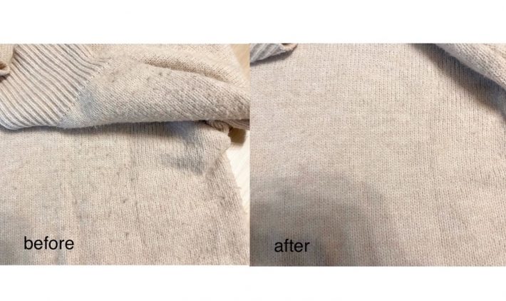 使用前・使用後の写真