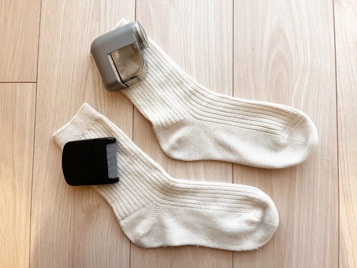 靴下と毛玉取り各種