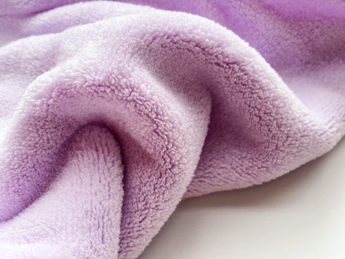 ふわふわとした手触りでほどよく伸縮性も