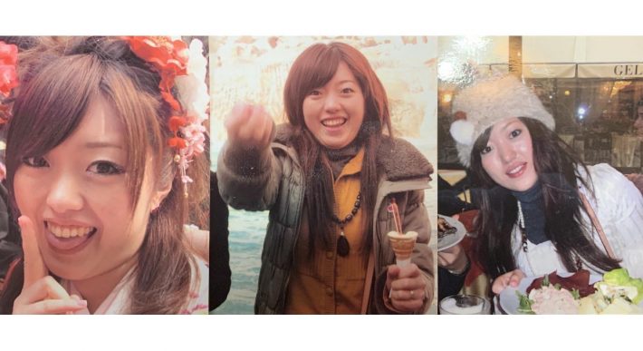 太っていた頃の松田リエさん