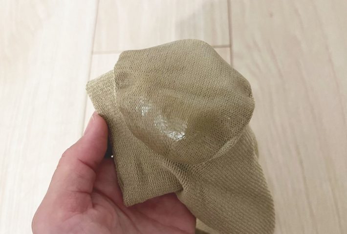 かかと保湿用リラックス着圧ソックス