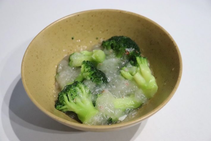 「コクたっぷりのカニ身あんかけ♪ ブロッコリーのカニ身あんかけ」