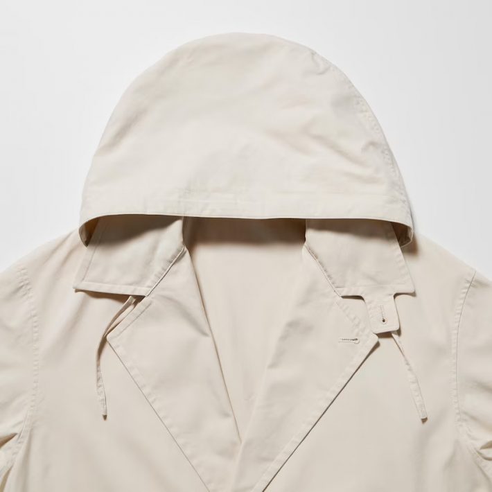 フーデットロングコート