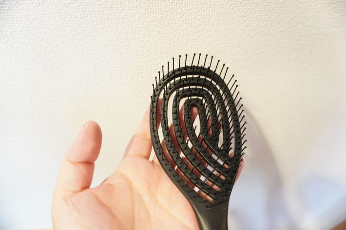 ドライヤーの風が通りやすい