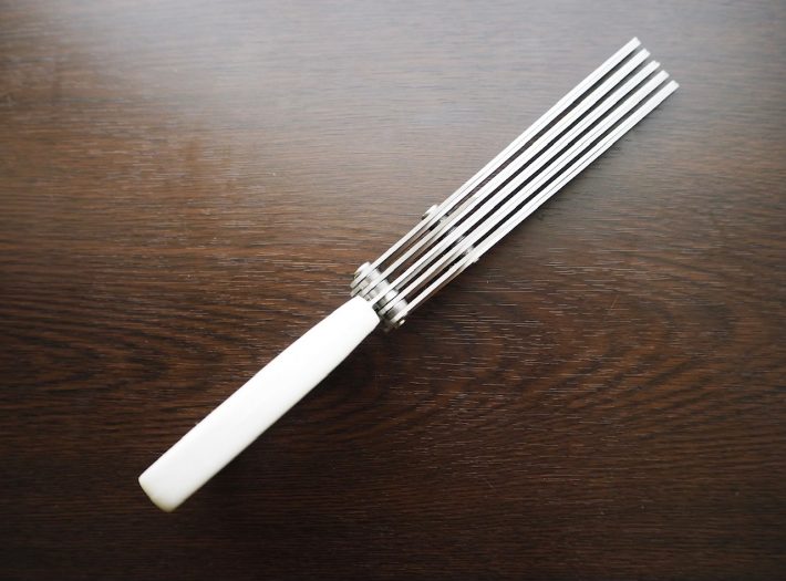 刃が5枚ついてる