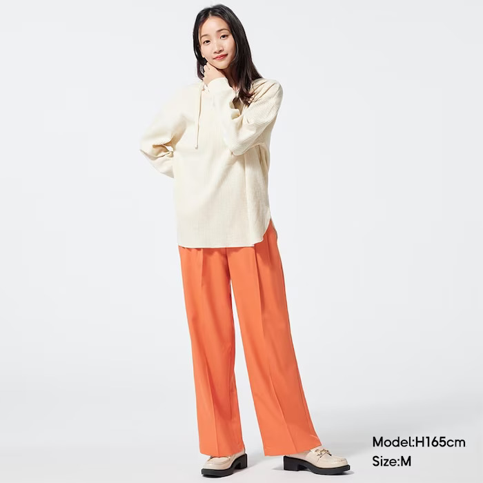 GUのローウエストバギーパンツ