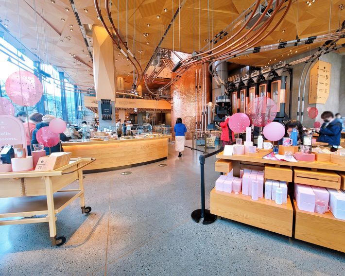 2月15日からスターバックス リザーブ ロースタリー 東京でスタートしたSAKURAシーズン