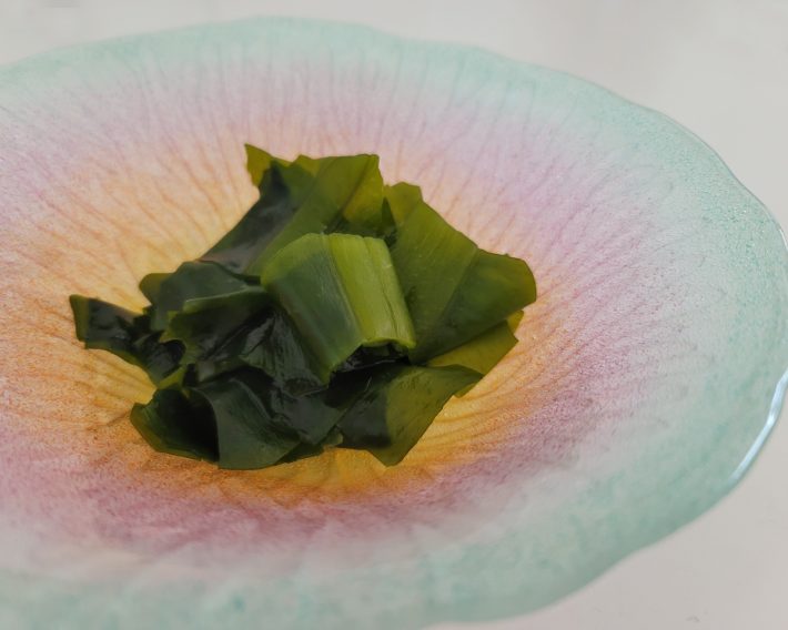 流水解凍した状態