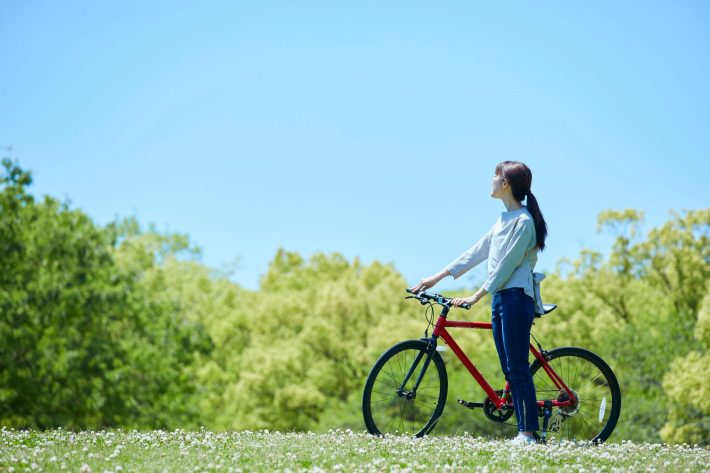 サイクリング　自転車