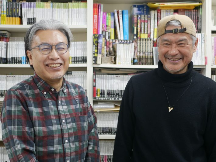 左から春日武彦氏、平山夢明氏